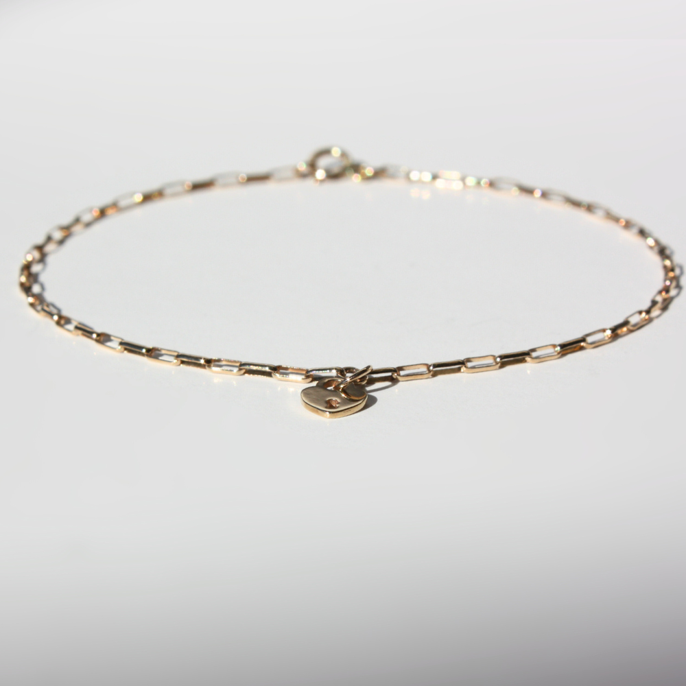 14K Gold Dainty Bracelet