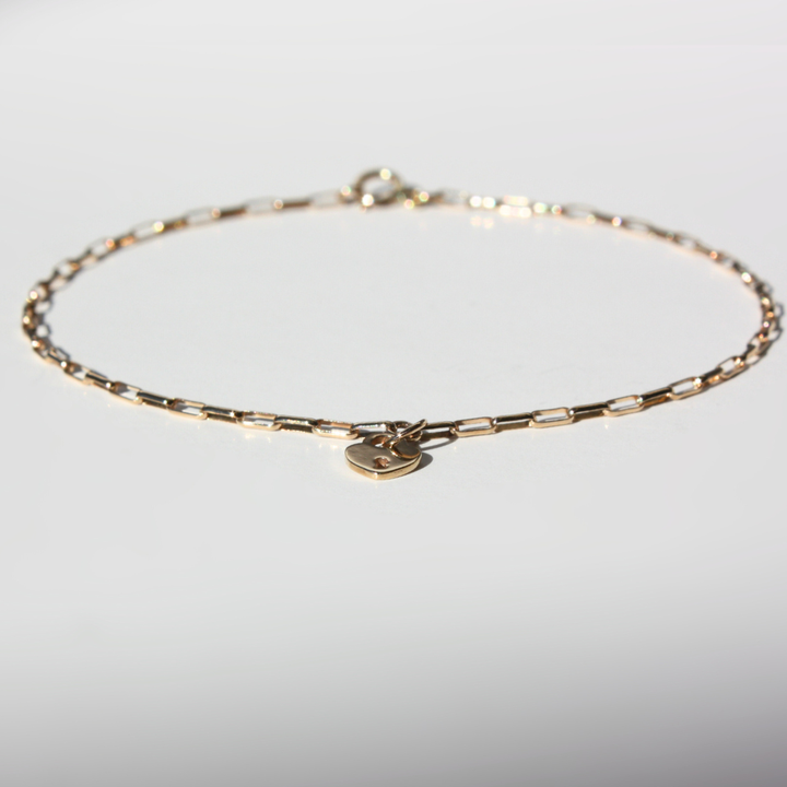 14K Gold Dainty Bracelet