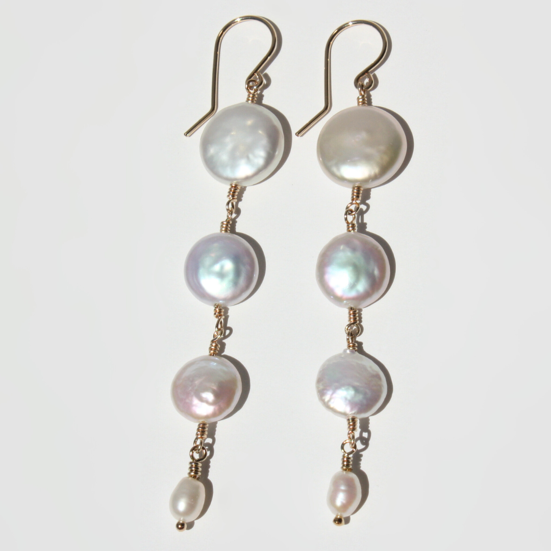 Pearl Dangle Earrings