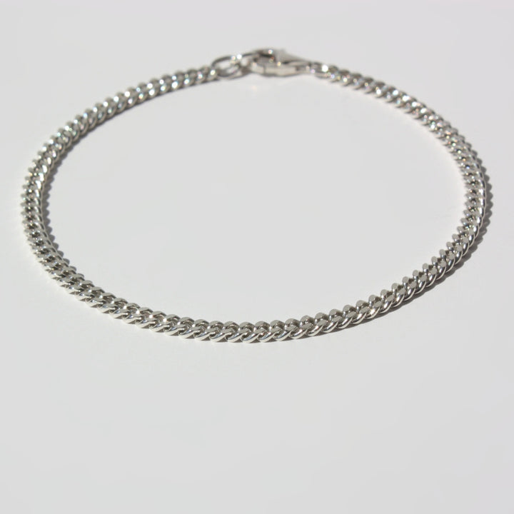Diamond Cut Curb Bracelet