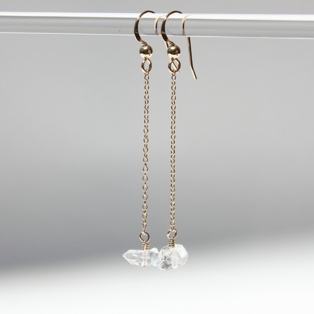 Herkimer Drop Earrings