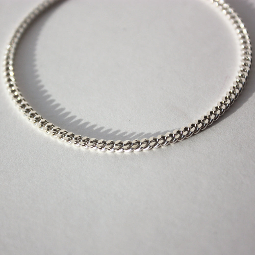 Diamond Cut Curb Bracelet