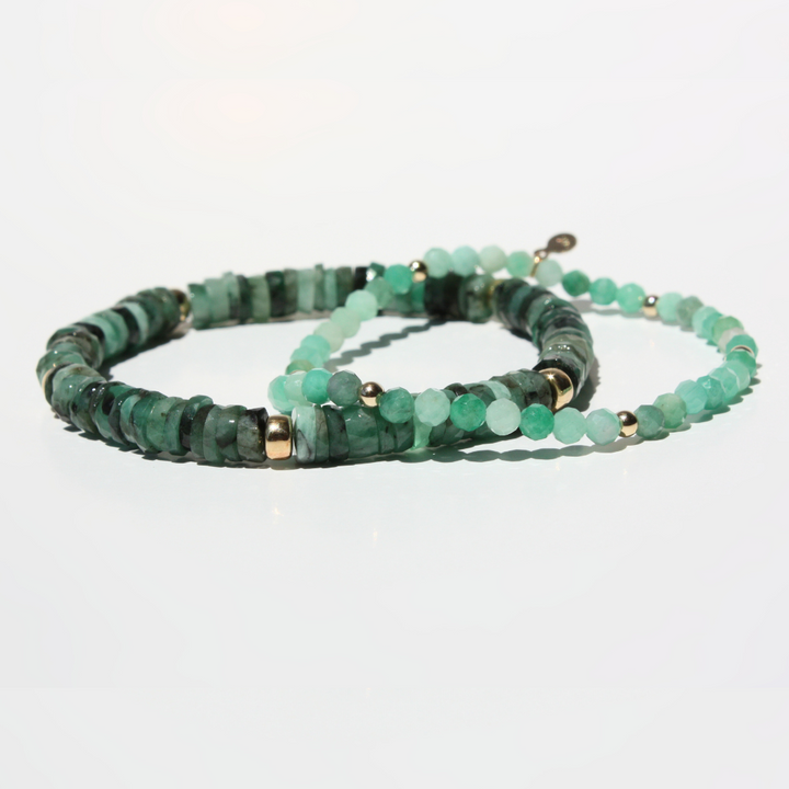 Emerald Birthstone Bracelet