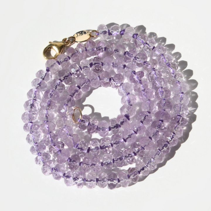 Lavender Amethyst Necklace
