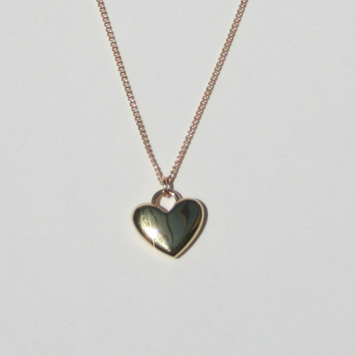 Flat Heart Necklace