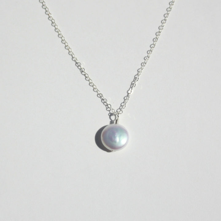 Pearl Coin Necklace