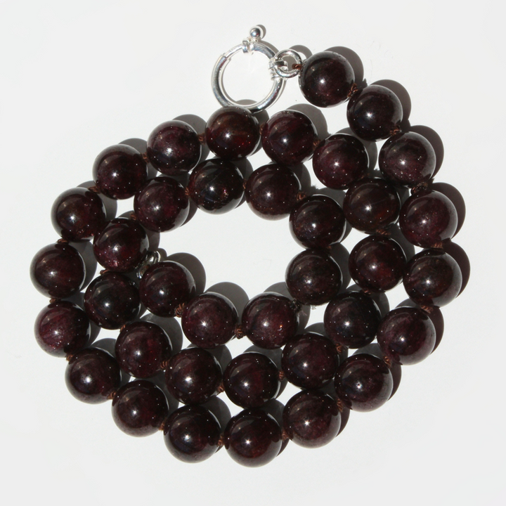 Garnet Birthstone Necklace
