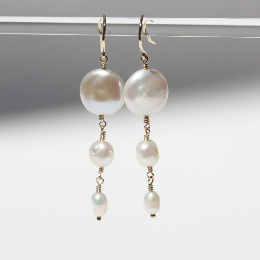 Pearl Dangle Earrings