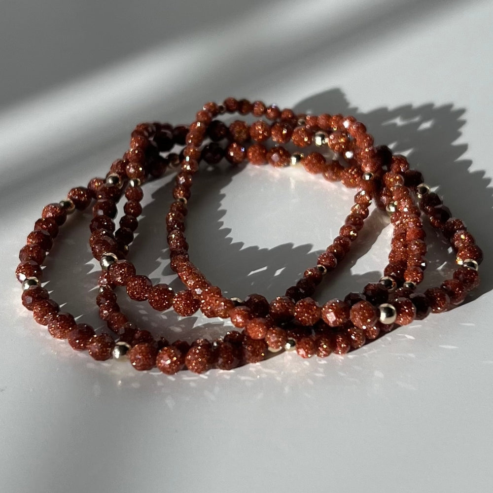 Goldstone Bracelet