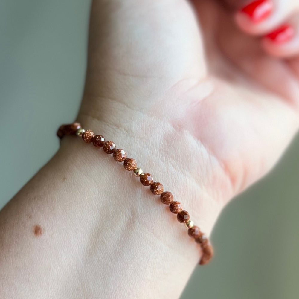 Goldstone Bracelet