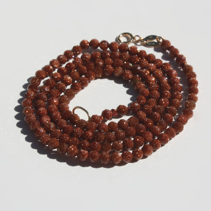 Goldstone Necklace
