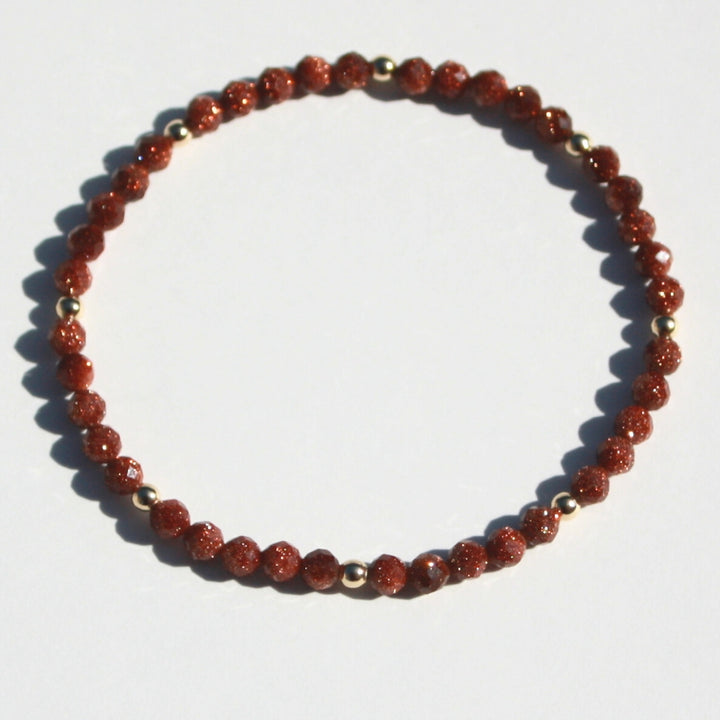 Goldstone Bracelet