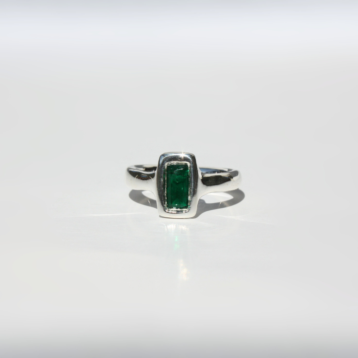 Gemstone Baguette Ring