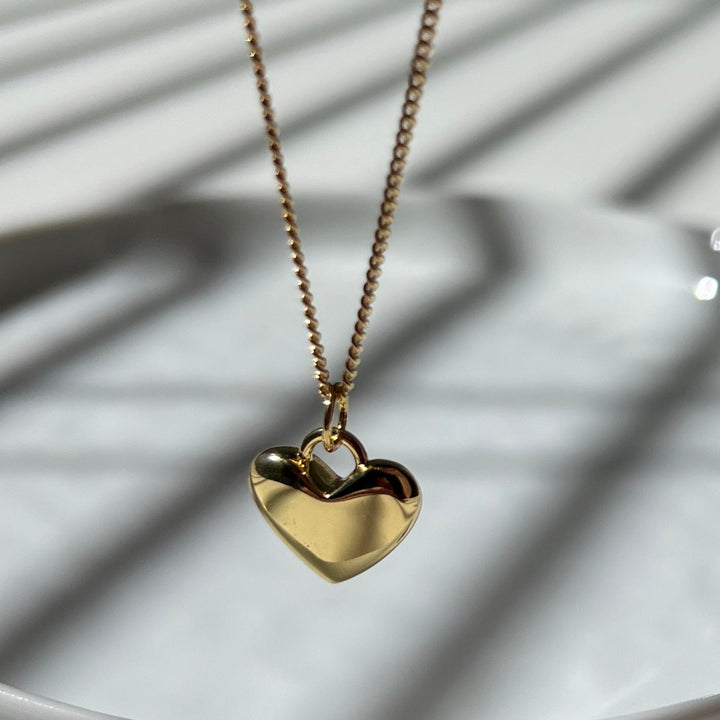 Flat Heart Necklace