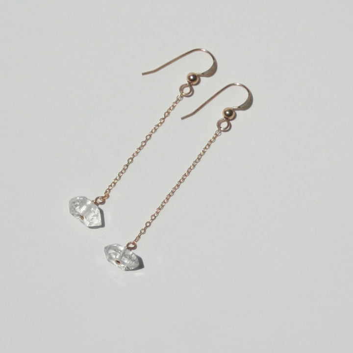 Herkimer Drop Earrings