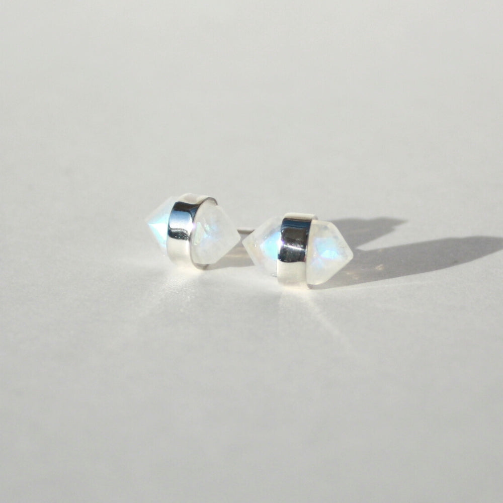 Hexagon Stud Earrings