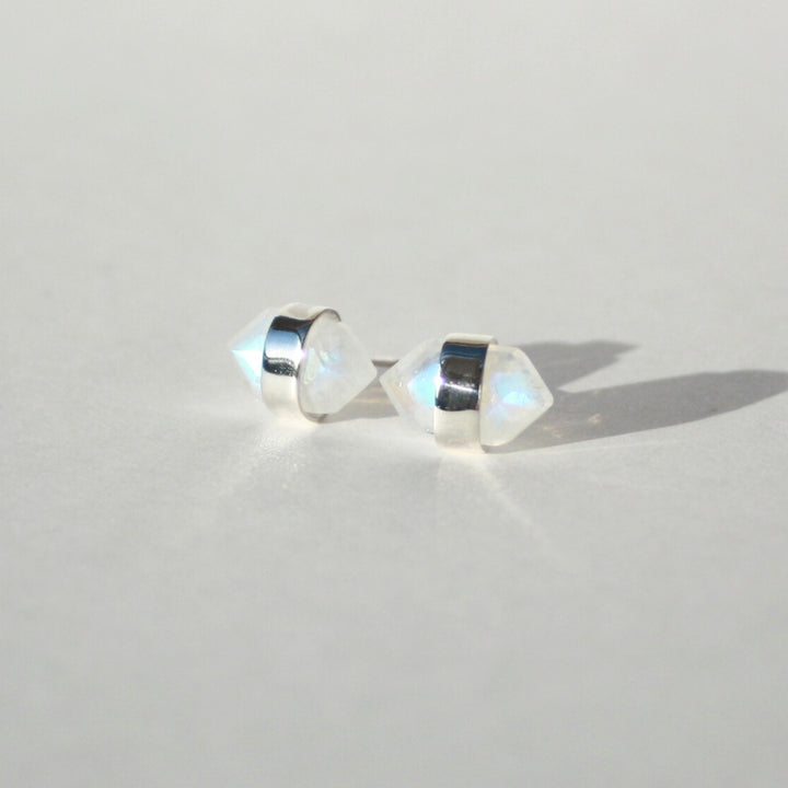 Hexagon Stud Earrings