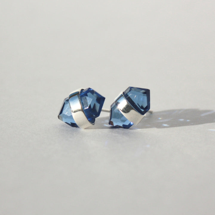 Hexagon Stud Earrings