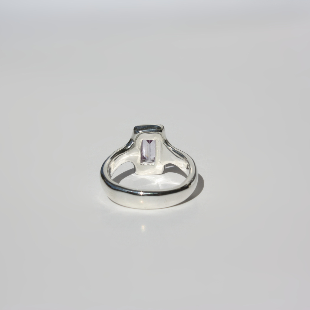 Gemstone Baguette Ring