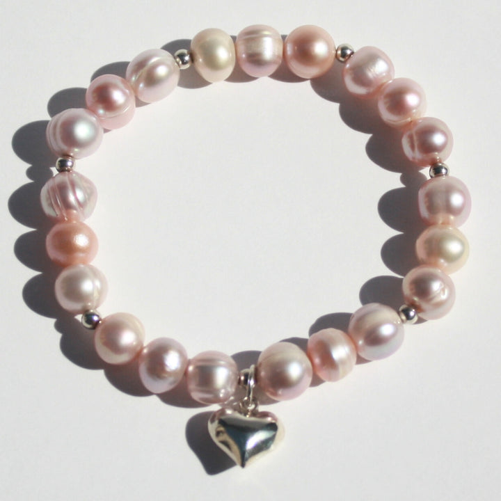 Lavender Pearl Bracelet