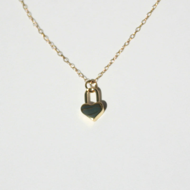 Heart Lock Necklace