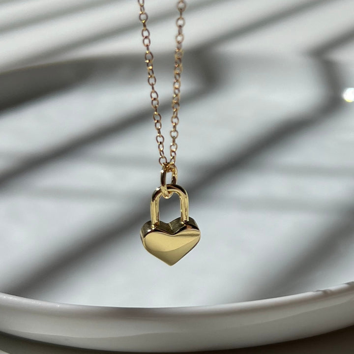 Heart Lock Necklace