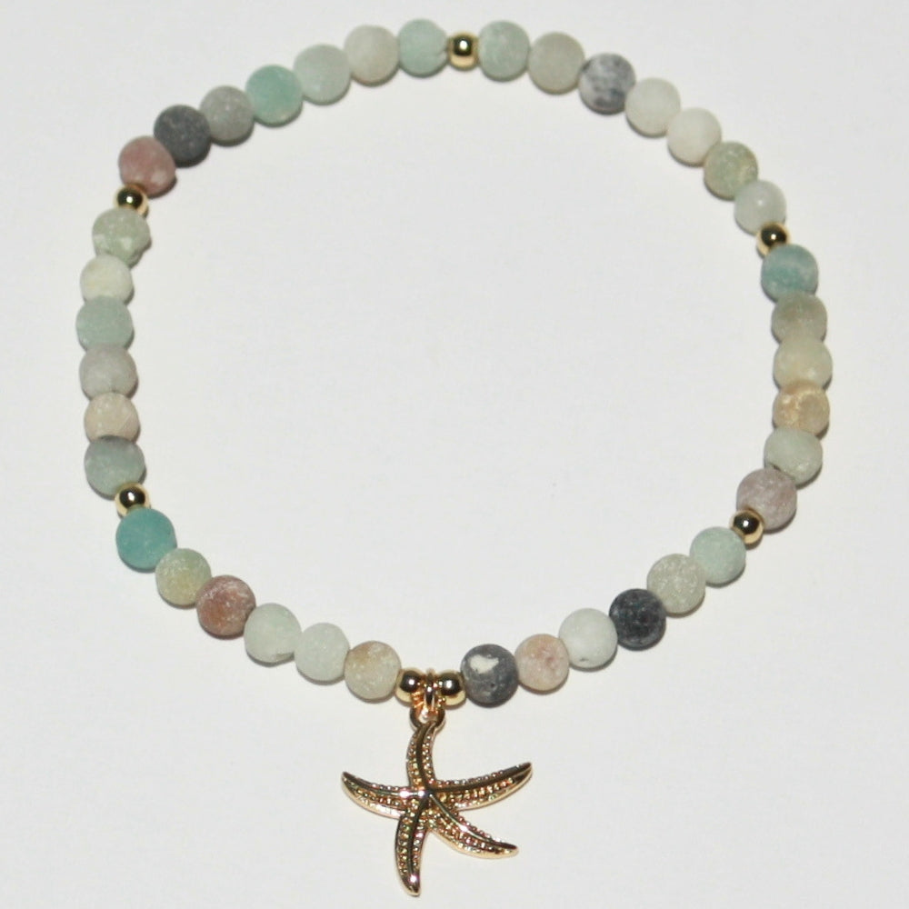 Matte Amazonite Bracelet