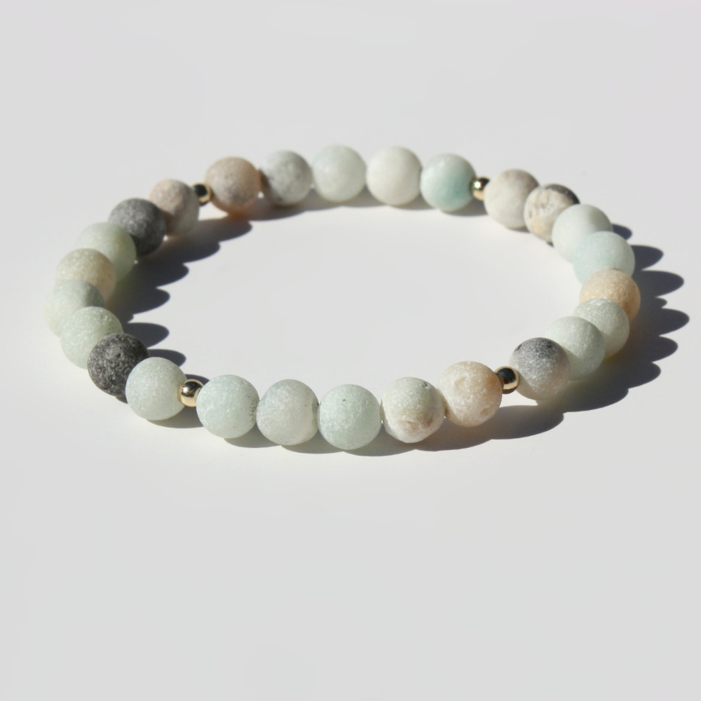 Matte Amazonite Bracelet