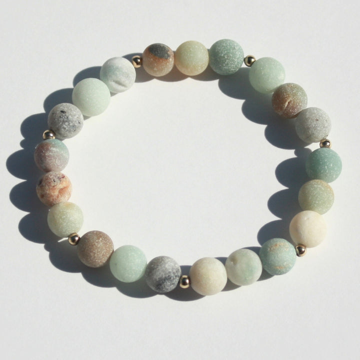 Matte Amazonite Bracelet