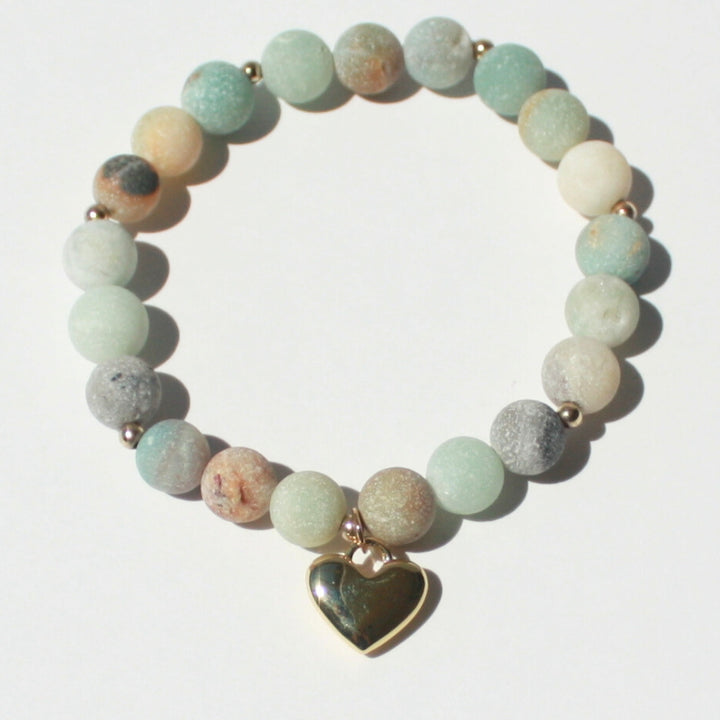 Matte Amazonite Bracelet