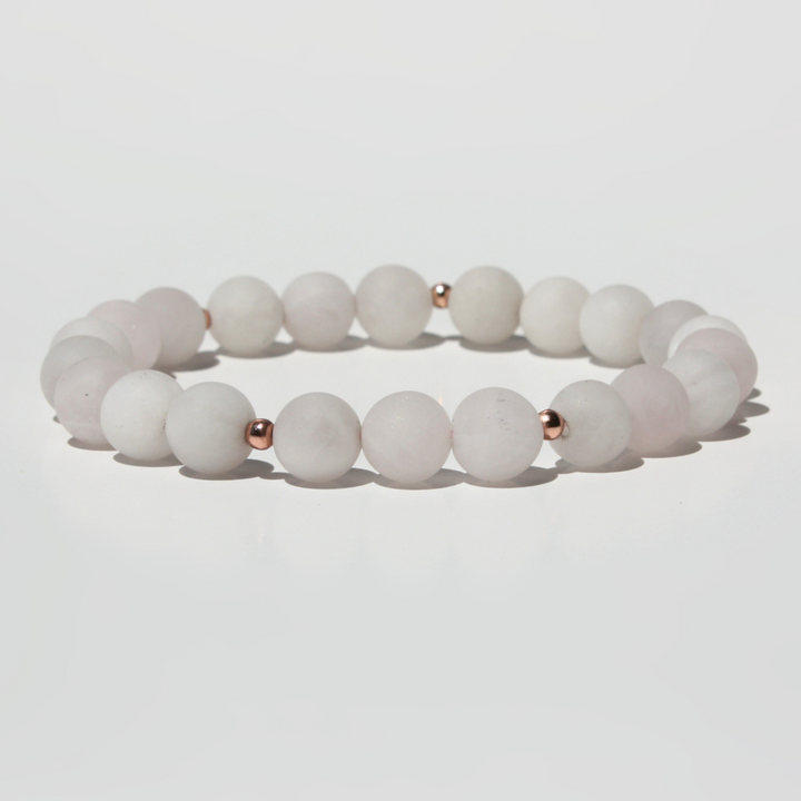 Matte Rose Quartz Bracelet