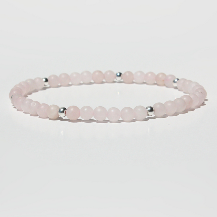 Matte Rose Quartz Bracelet