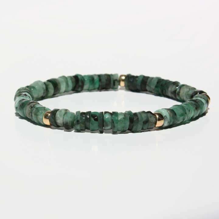 Emerald Birthstone Bracelet