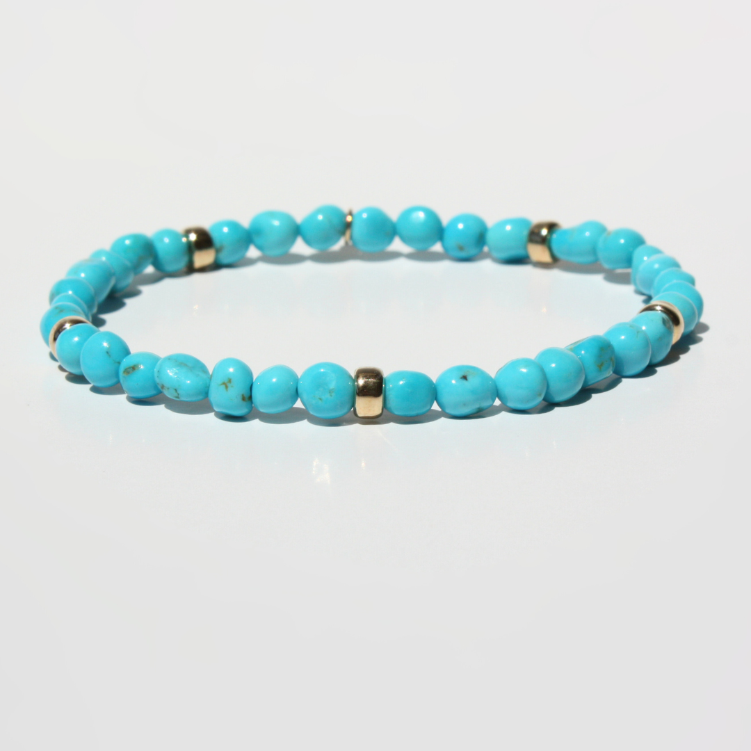 Turquoise Birthstone Bracelet