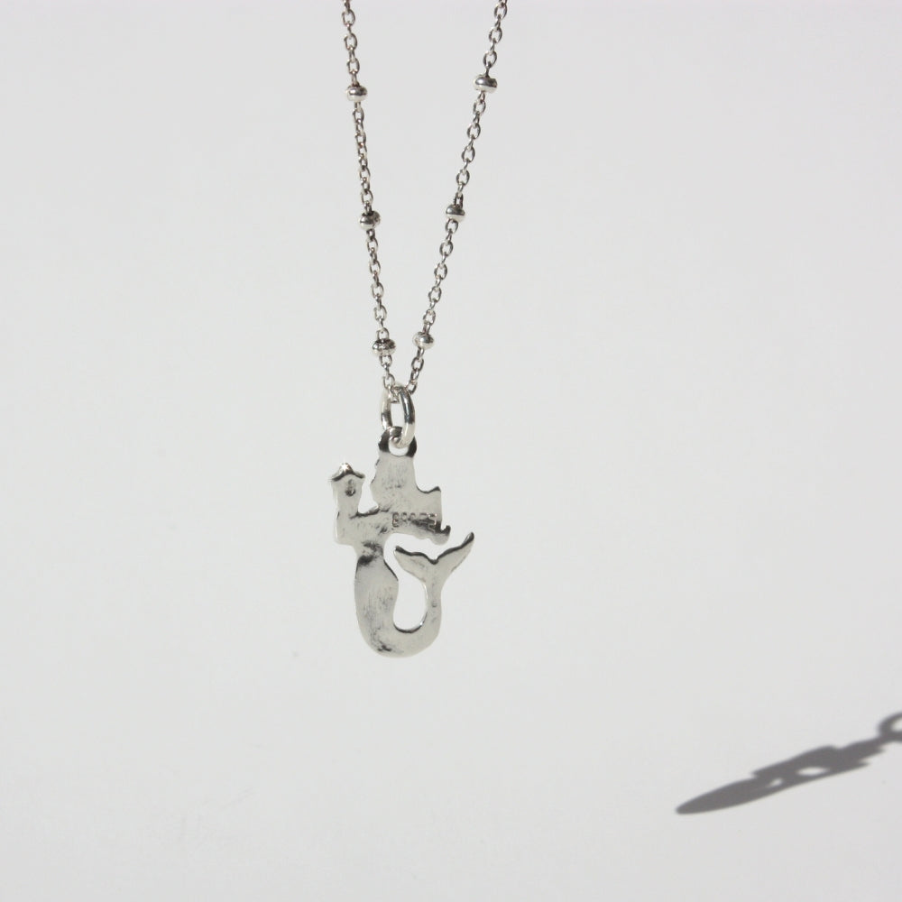 Mermaid Necklace Silver