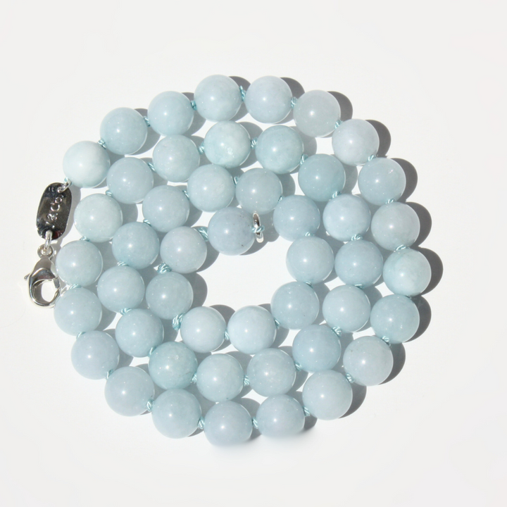 Aquamarine Birthstone Necklace