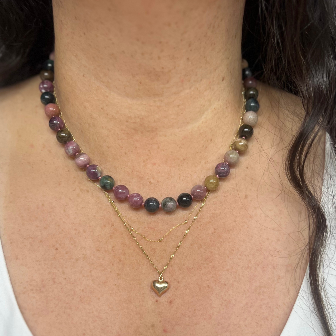 Tourmaline Birthstone Necklace