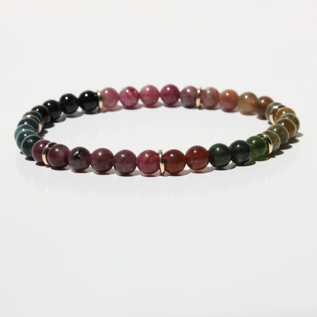 Tourmaline Birthstone Bracelet