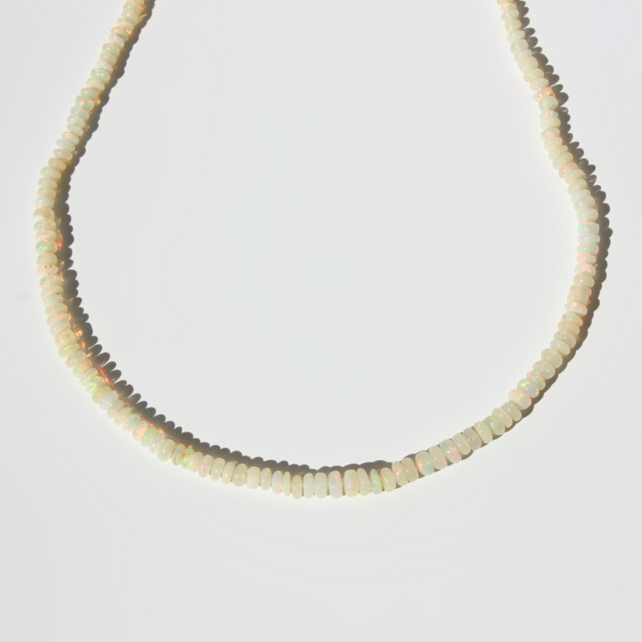 Opal Birthstone Necklace
