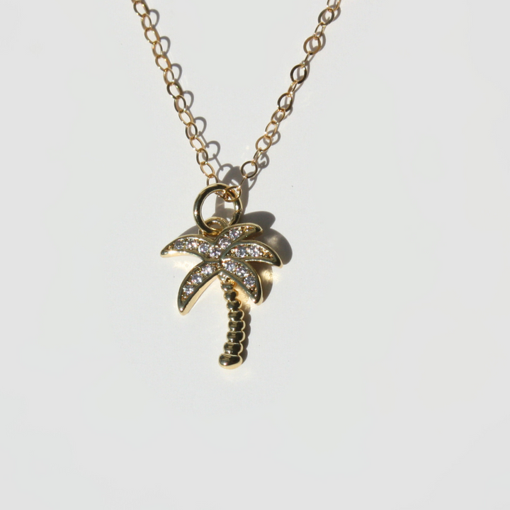 Palm Tree Necklace