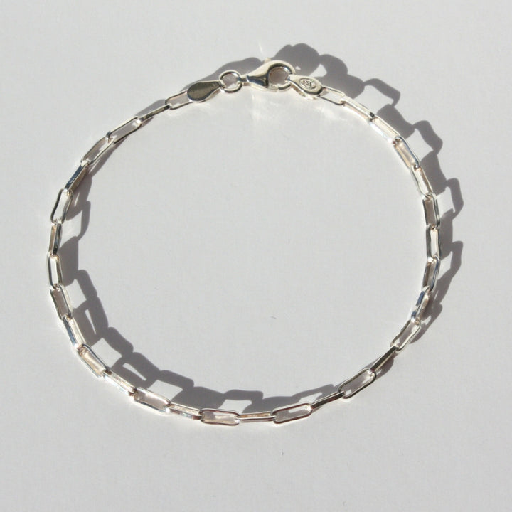 Paperclip Bracelet Silver