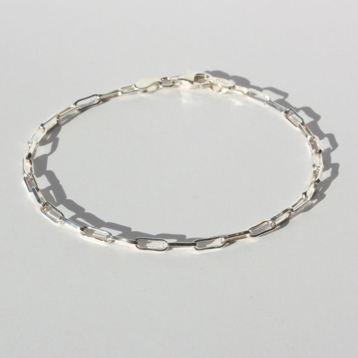 Paperclip Bracelet Silver