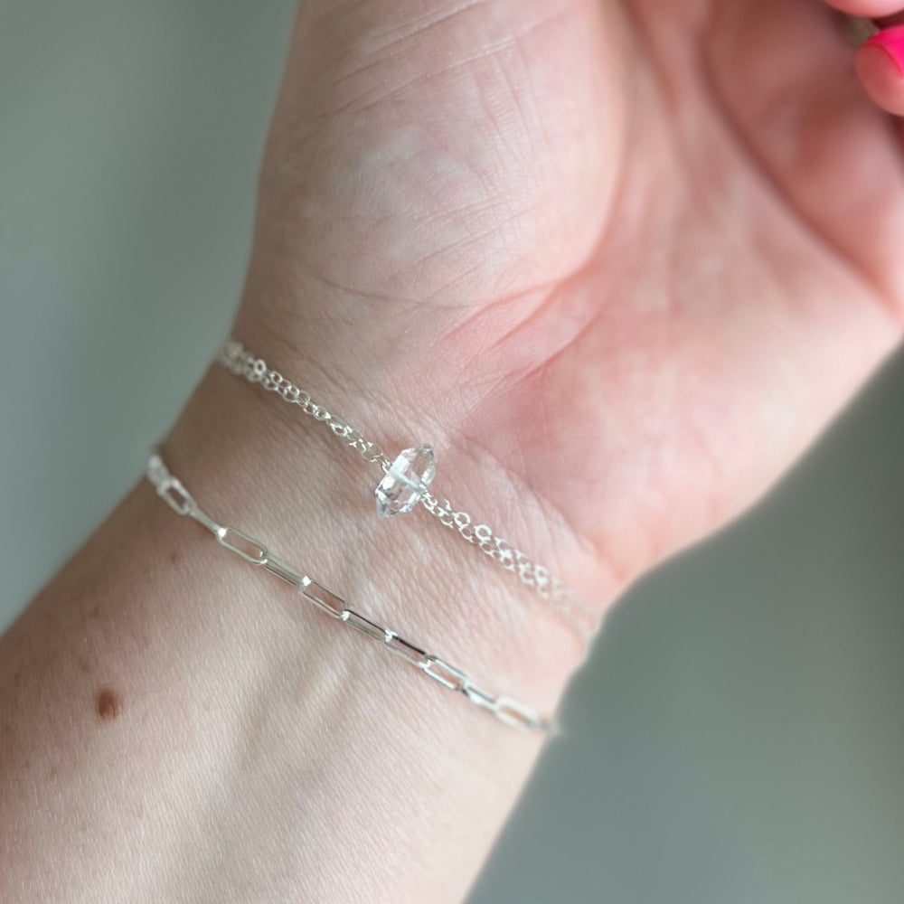 Paperclip Bracelet Silver