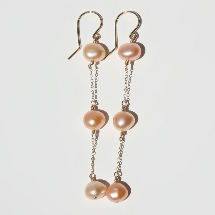 Pearl Drop Dangling Earrings
