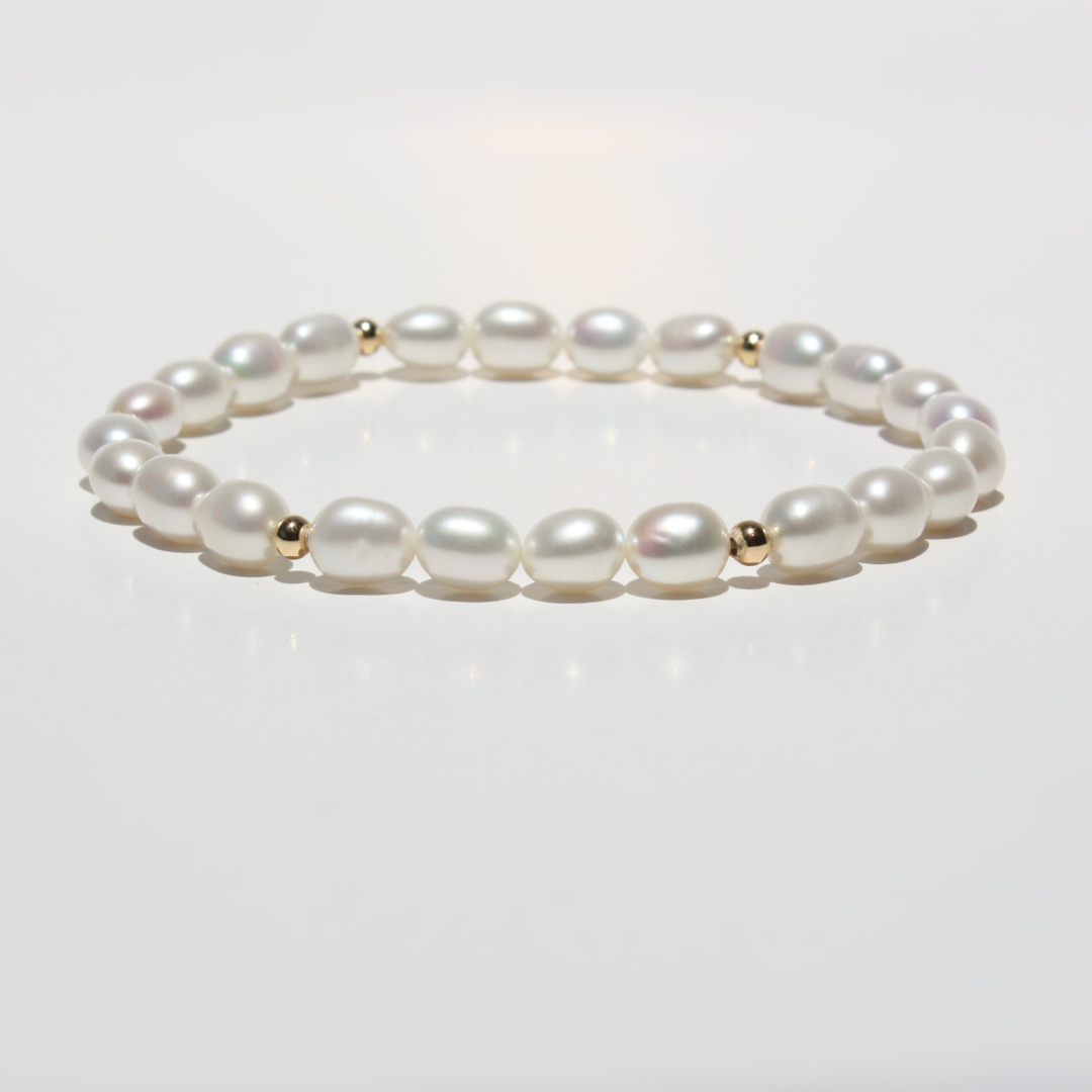 Rice Pearl Bracelet