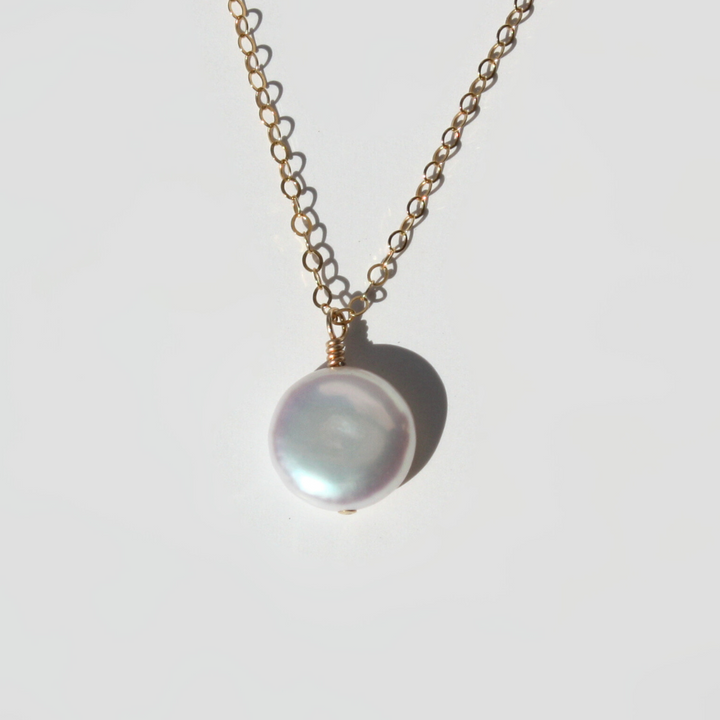 Pearl Coin Necklace