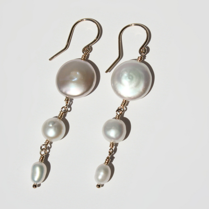 Pearl Dangle Earrings