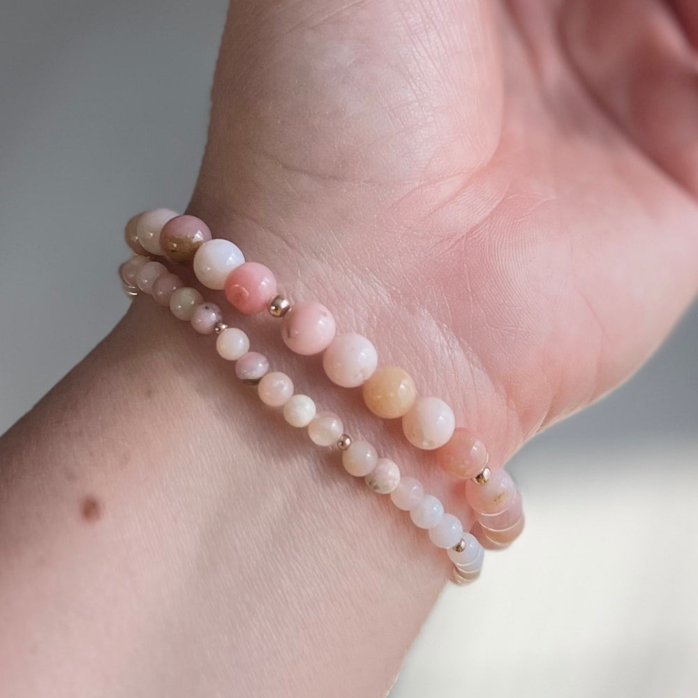 Pink Opal Bracelet