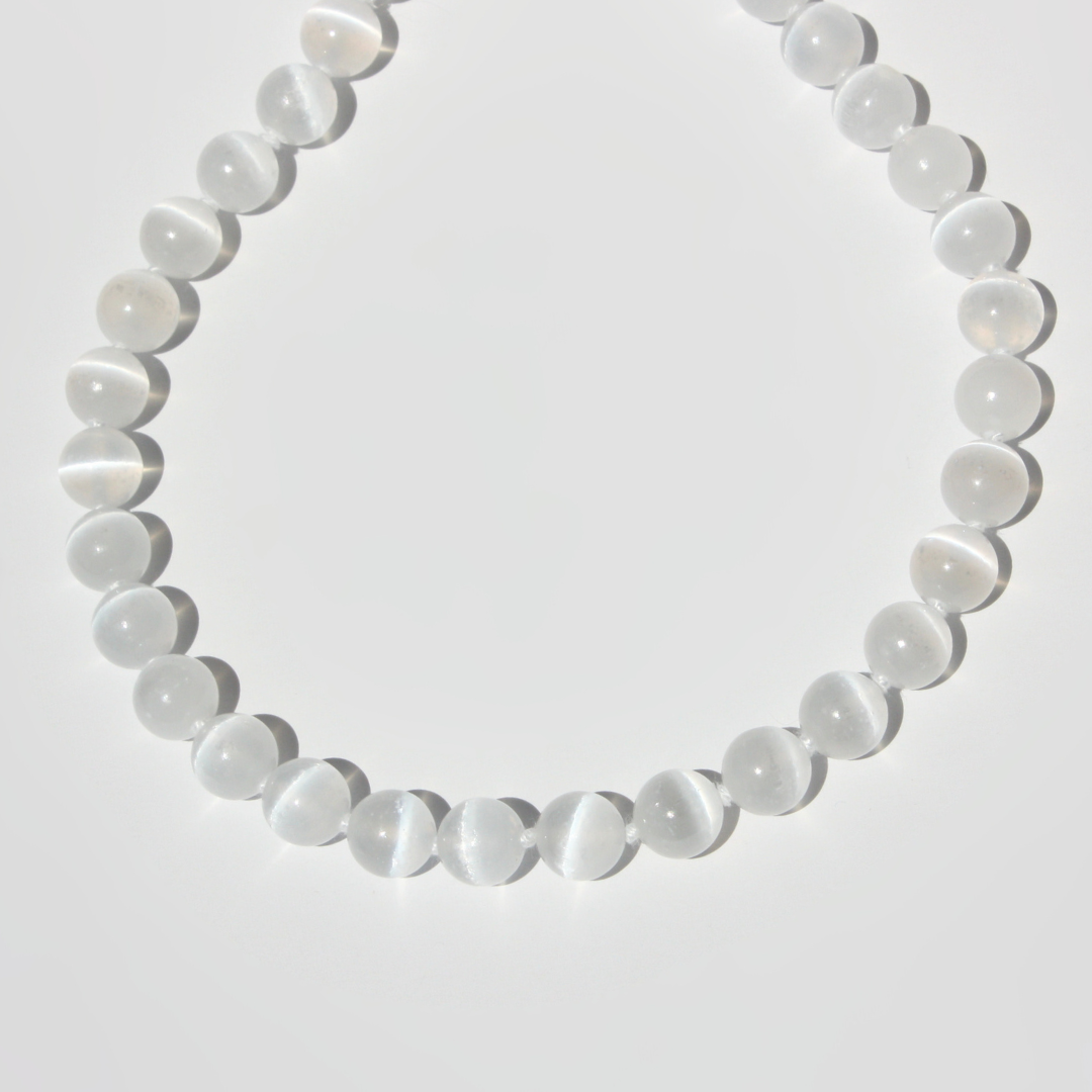 Selenite Necklace