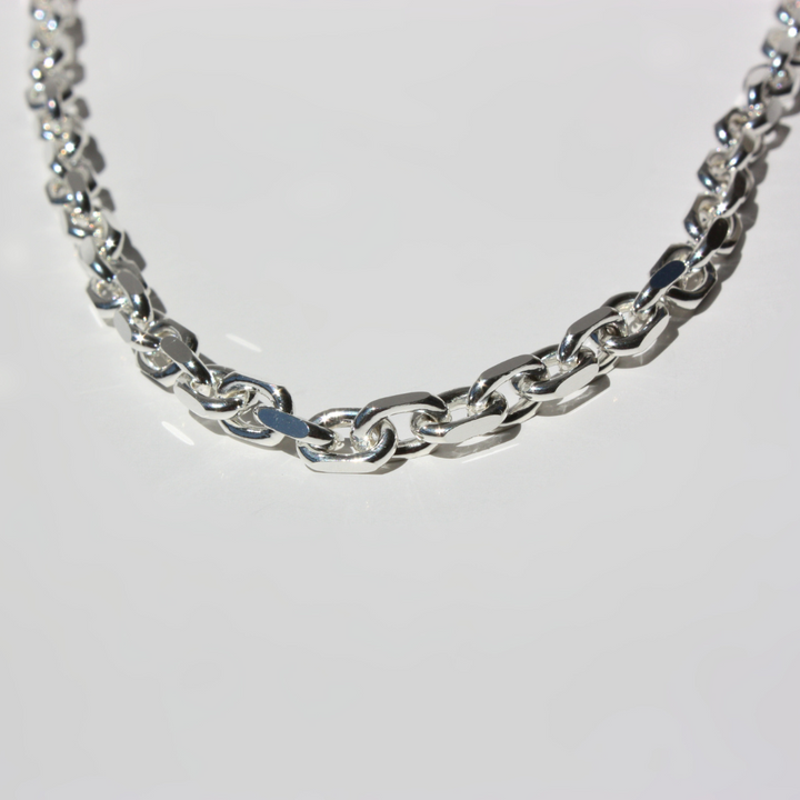 Cable Link Chain Mens Necklace